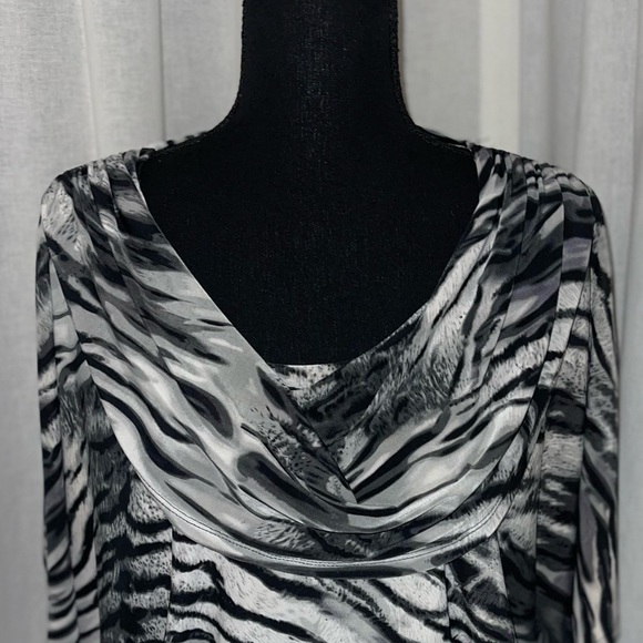 Isabella Rodriguez Cowl Neck, Dolman Sleeve Blouse - Picture 4 of 6